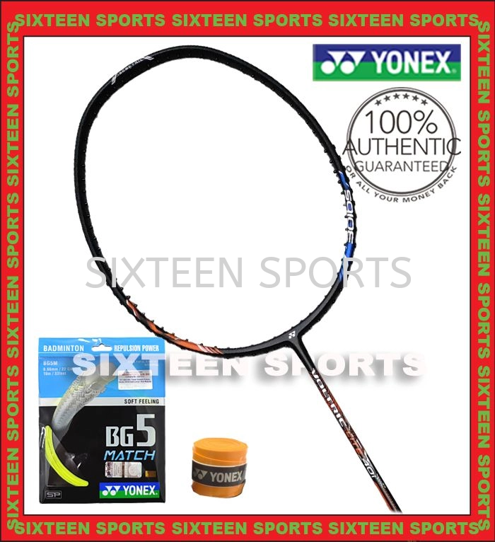  Yonex Voltric Lite 40I Blue Orange (C/W Yonex BG5 Match String & Overgrip)