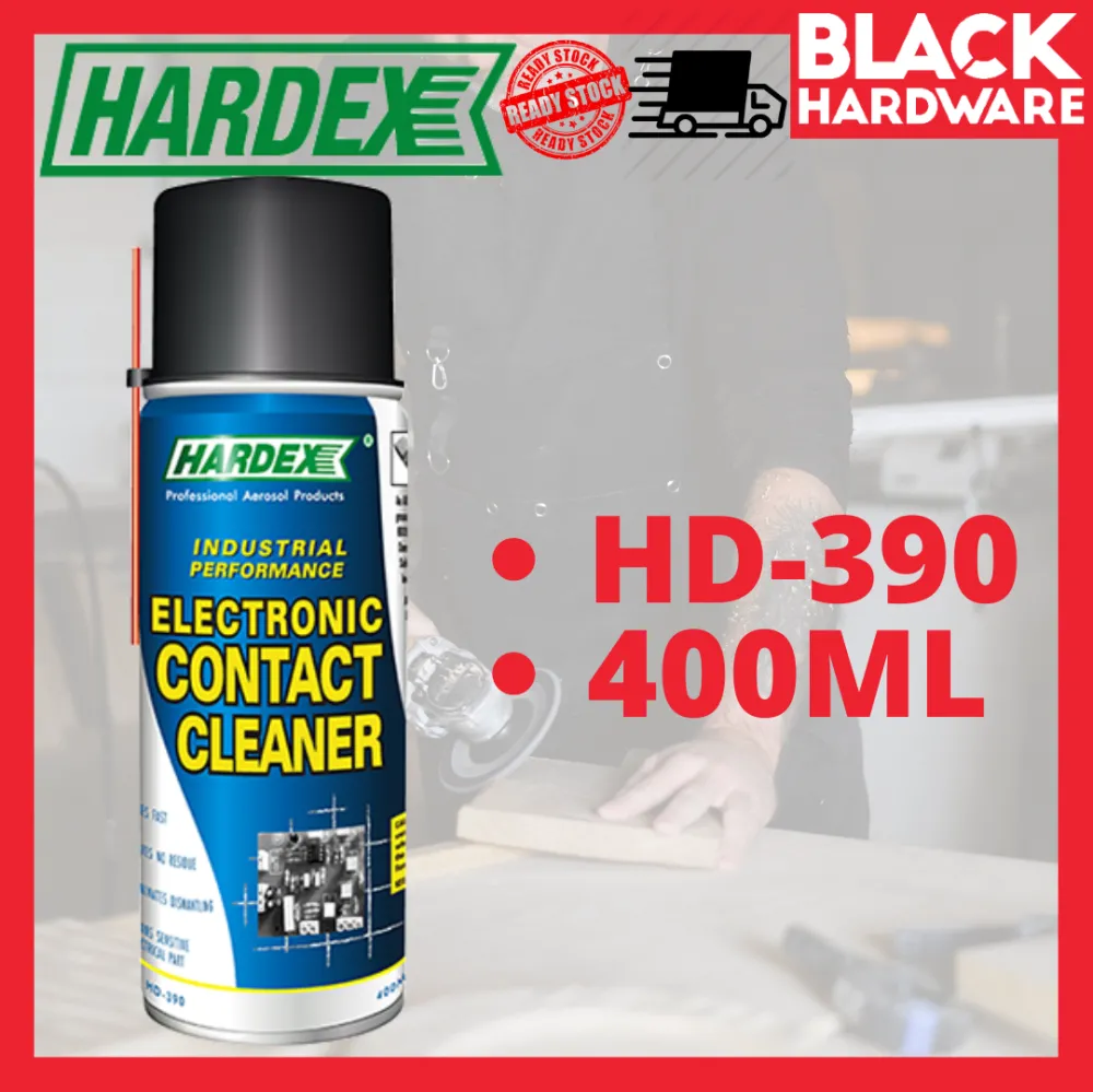 Black Hardware Hardex Electronic Multi Purpose Contact Cleaner Spray Aerosol Electric Circuit Board Spray  电板 电子 清洁剂