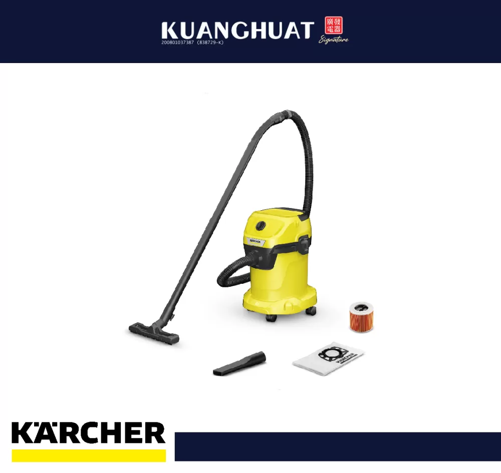 KARCHER 1.628-101.0 Wet And Dry Vacuum Cleaner WD 3 V-17/4/20