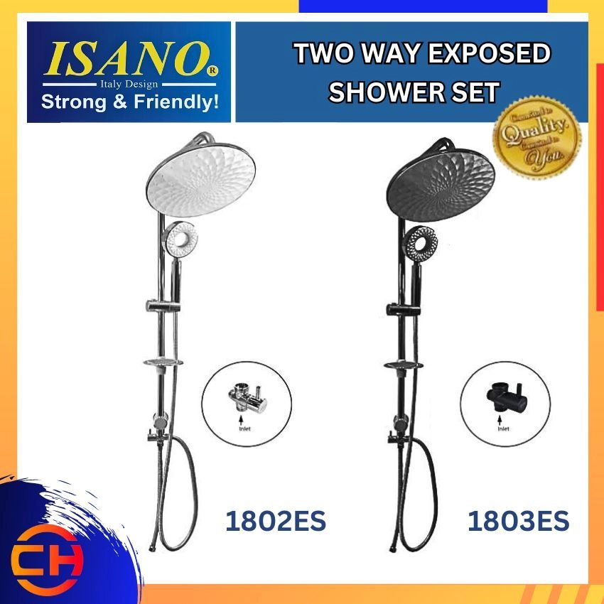 ISANO 1802ES / 1803ES TWO WAY EXPOSED SHOWER SET 