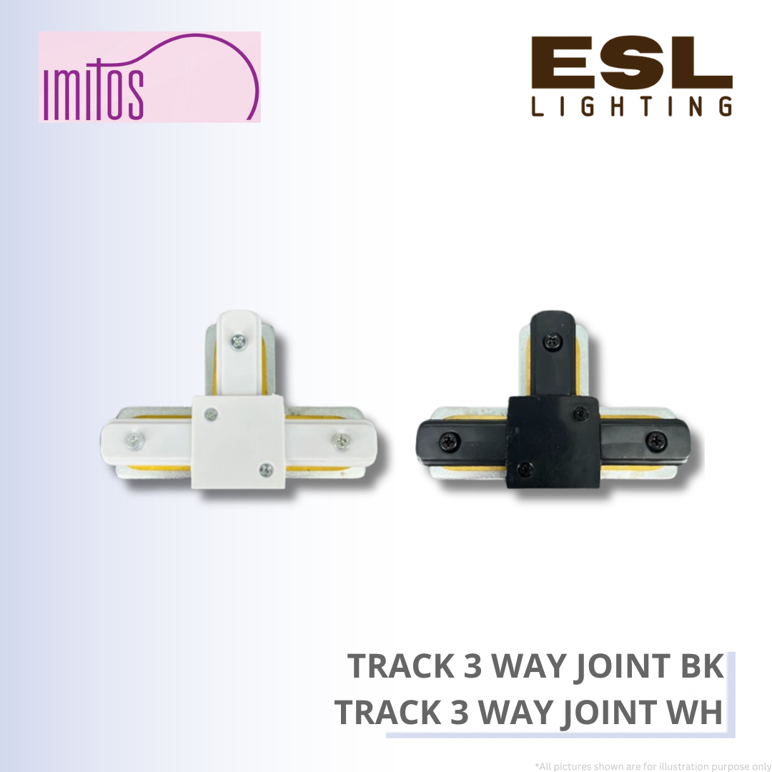 IMITOS TRACK 3 WAY JOINT BK / TRACK 3 WAY JOINT WH