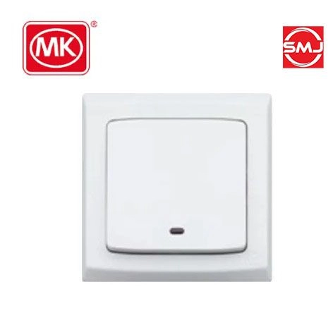 MK S4787NWHI 20A DP Switch Socket c/w Neon (SIRIM Approved)