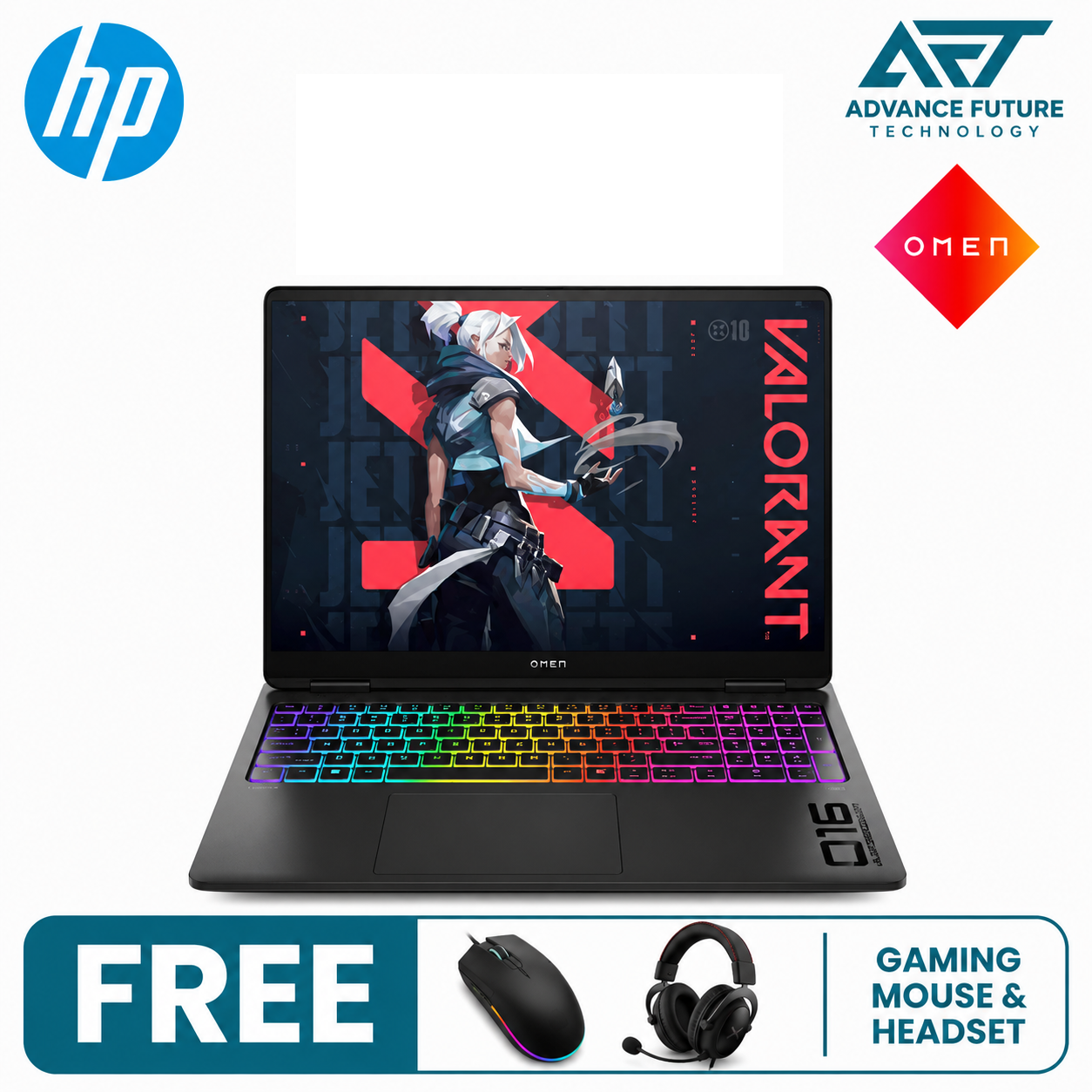 HP Omen Max 16-ah0144TX 16" WQXGA OLED 240Hz Gaming Laptop Shadow Black ( Intel Core Ultra 7 255HX, 32GB, 1TB SSD, RTX5060, W11 )