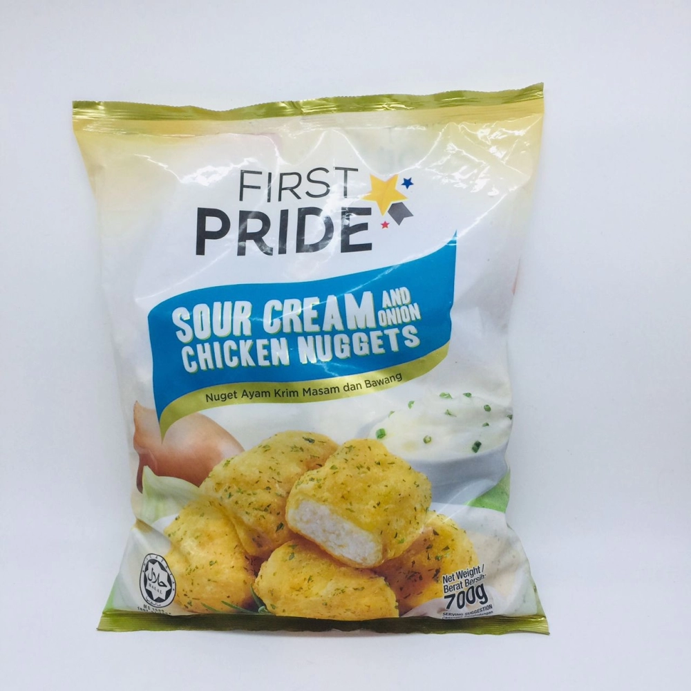 First Pride Sour Cream & Onion Chicken Nuggets酸奶油洋葱鷄塊700g