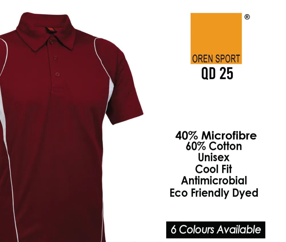 Dri-Fit Plain Polo Shirt - QD25