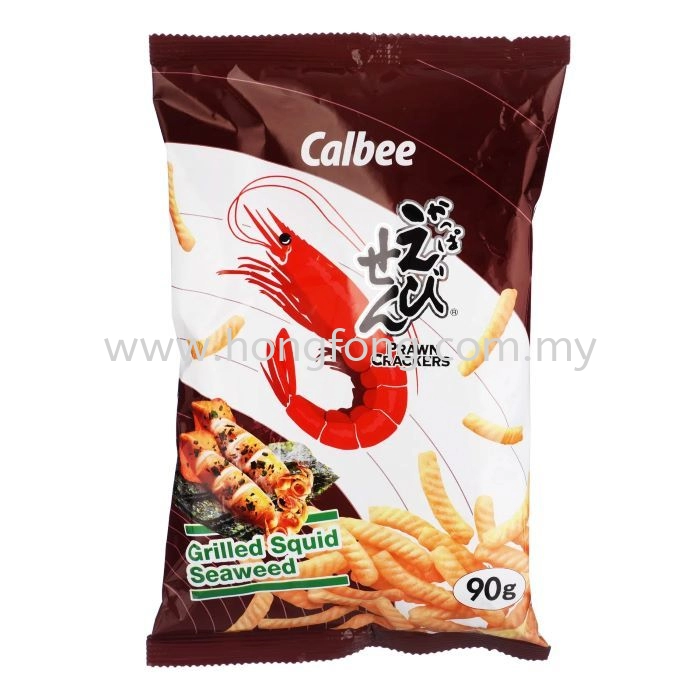 CALBEE PRAWN CRACKER-SQUID(90G)