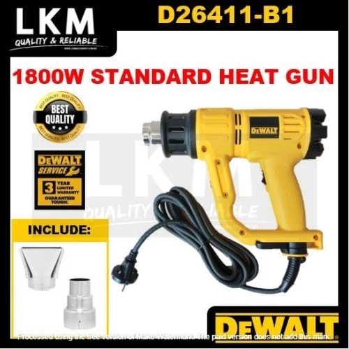 DEWALT D26411-B1 1800W STANDARD HEAT GUN