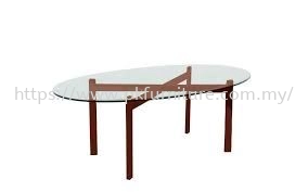 Coffee Table  & Side Table - CT-009-C1 - Oval Coffee Table