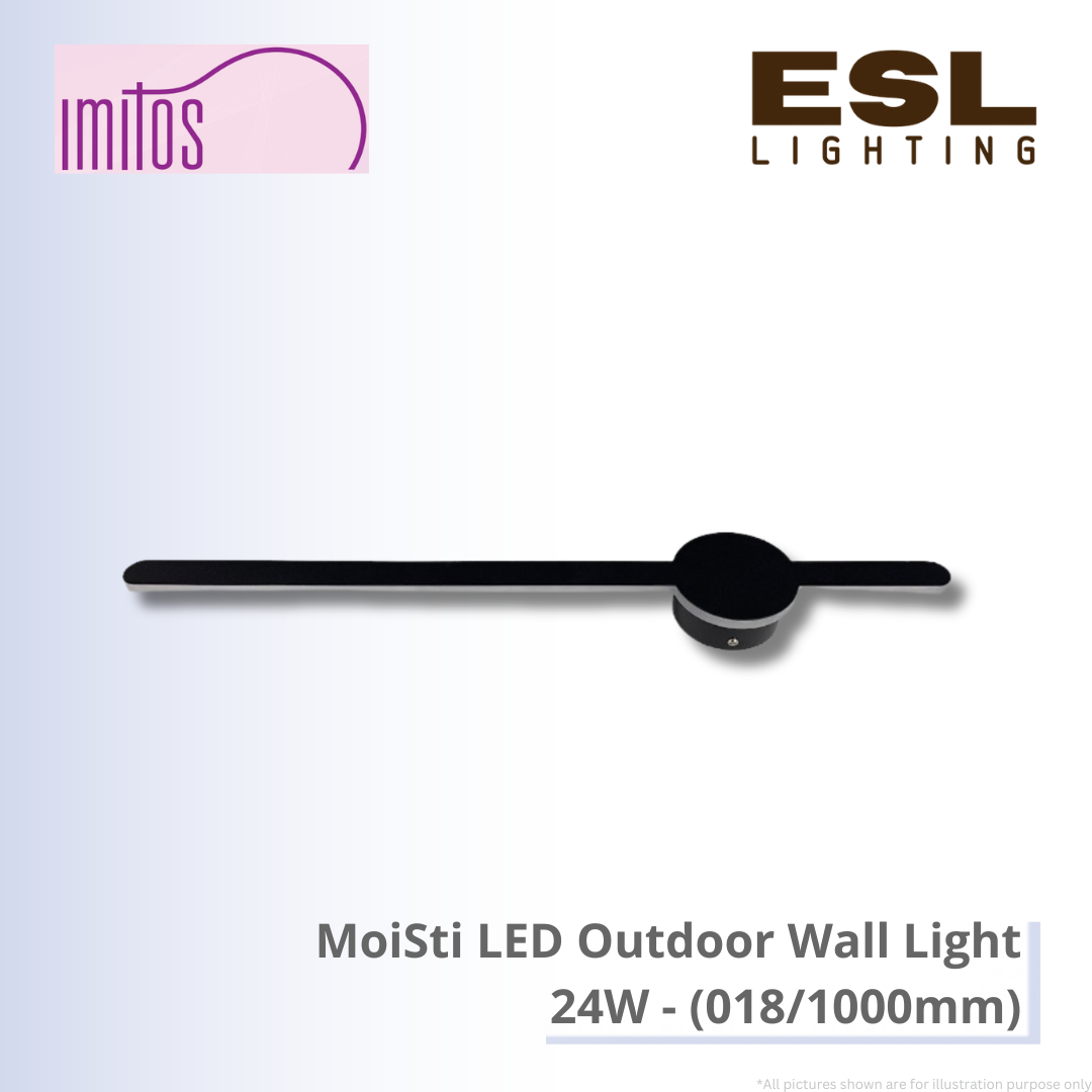 IMITOS MoiSti LED Outdoor Wall Light 24W - 018/1000mm