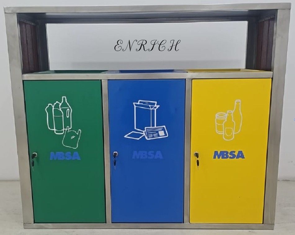 Stainless Steel Recycle Bin 12
