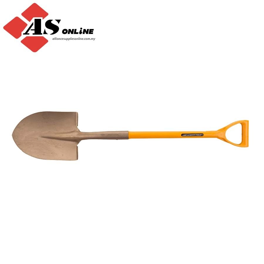 AMPCO Round Point Shovel 230 x 280mm / Model: NS8300