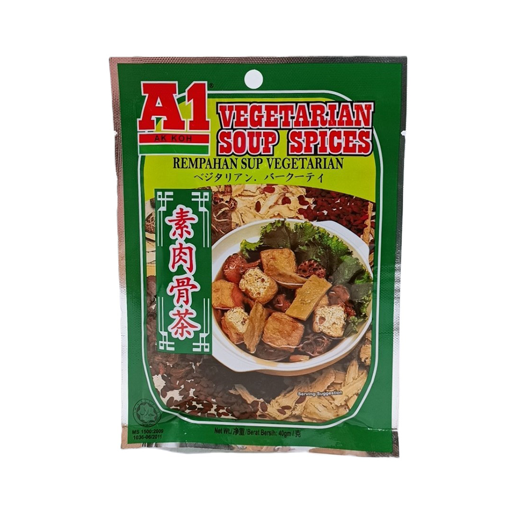 A1 Rempahan Sup Vegetarian / Vegetarian Soup Spices 40g