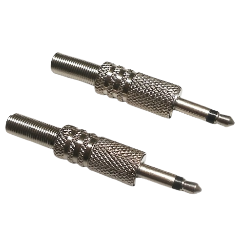 Microphone 3.5mm Male Stereo Speaker Plug Audio Adapter Jack Connector