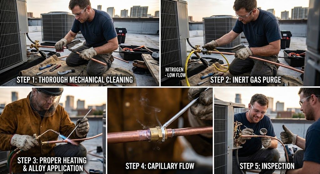 refrigeration brazing best practices