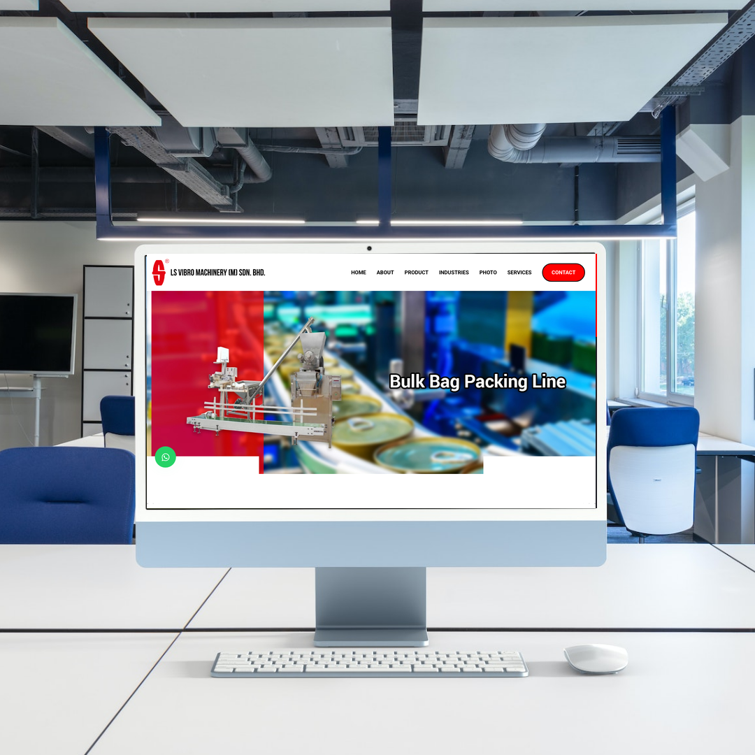 Food Processing Machinery Website Design & SEO | Kuala Lumpur