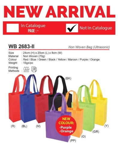 WB 2683-II Non Woven Bag (A)