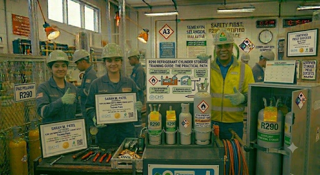 R290 cylinder storage training guide