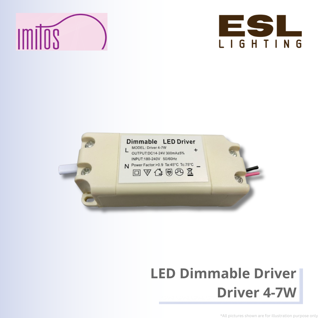 IMITOS LED Dimmable Driver - Driver 4-7W