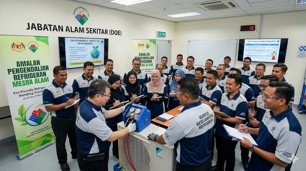 refrigerant safety course DOE Malaysia