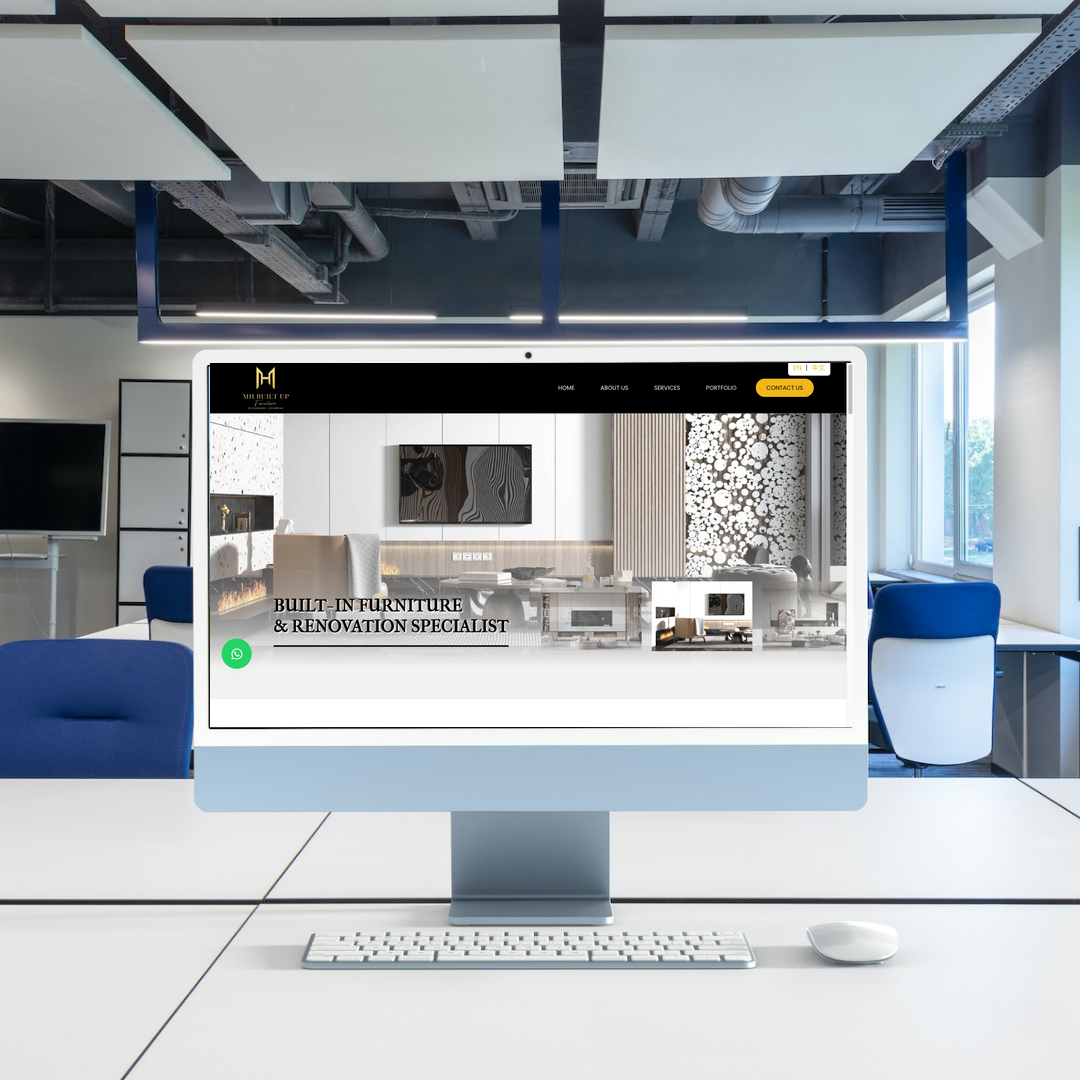 Interior Design & Renovation Contractor Website Design & SEO | Johor