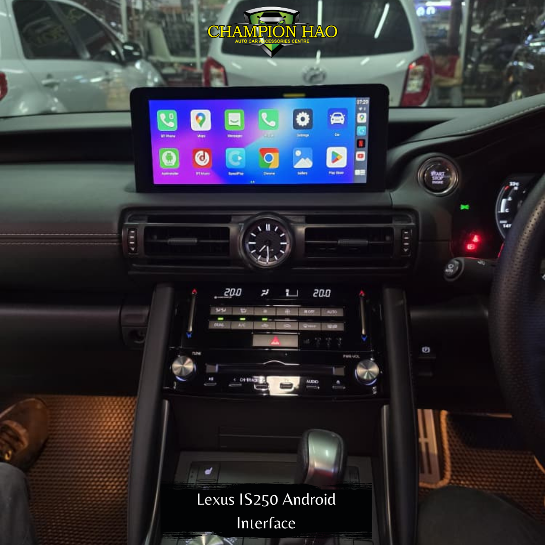 LEXUS IS250 AI ANDROID INTERFACE