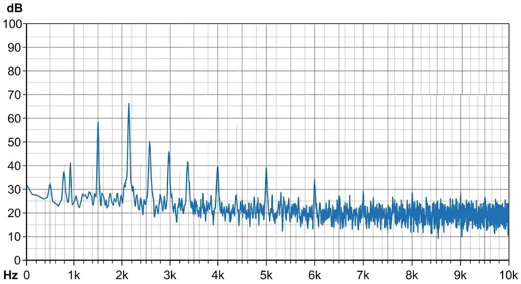 Noise Frequency Spectrum Analysis for Bearings
