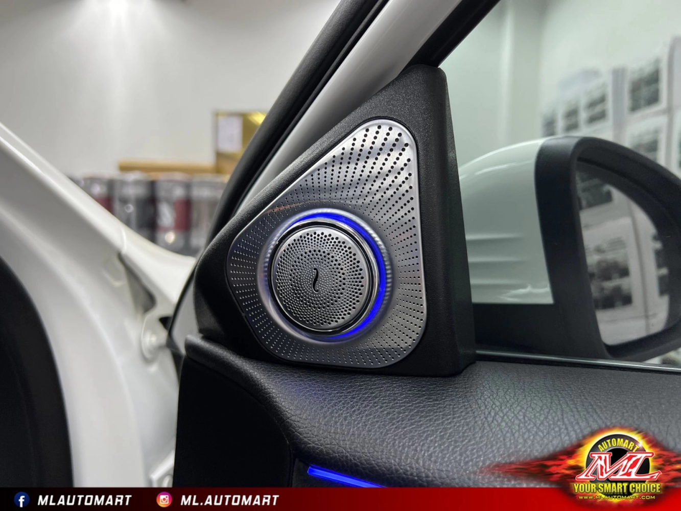 Mercedes Benz New A Class W177 Burmester 3D Rotary Tweeter