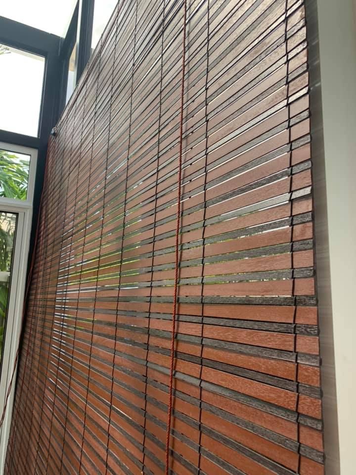 Outdoor Blinds Wooden