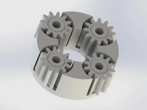 3D Printed Precision Gear