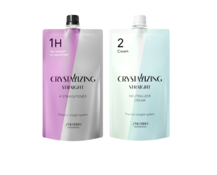 Shiseido Rebonding (H) Straightener 400g + Neutralizing 400g (New)