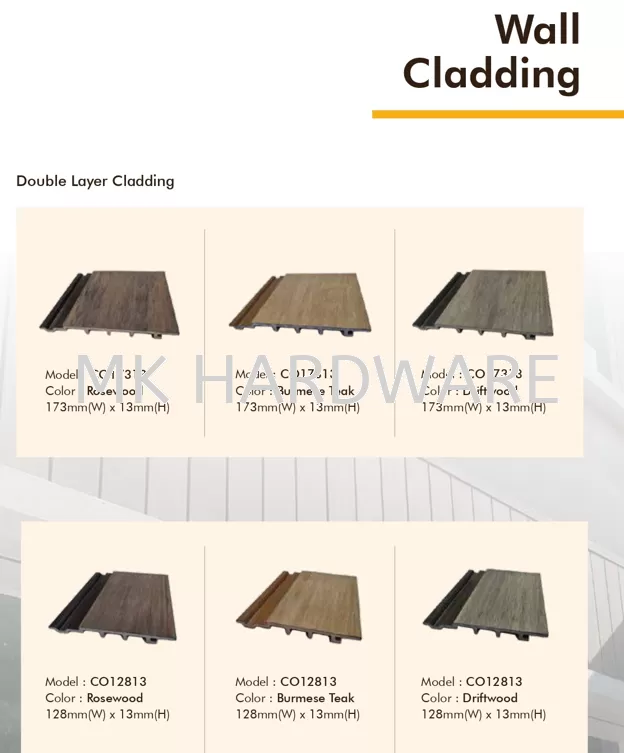 BOISDECK WALL CLADDING - DOUBLE LAYER CLADDING