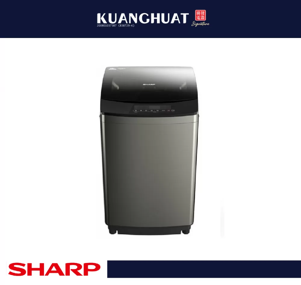 SHARP 10kg Full Auto Top Load Washing Machine ESY1019