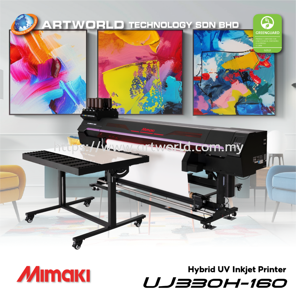 Hybrid UV Inkjet Printer MIMAKI UJ330H-160