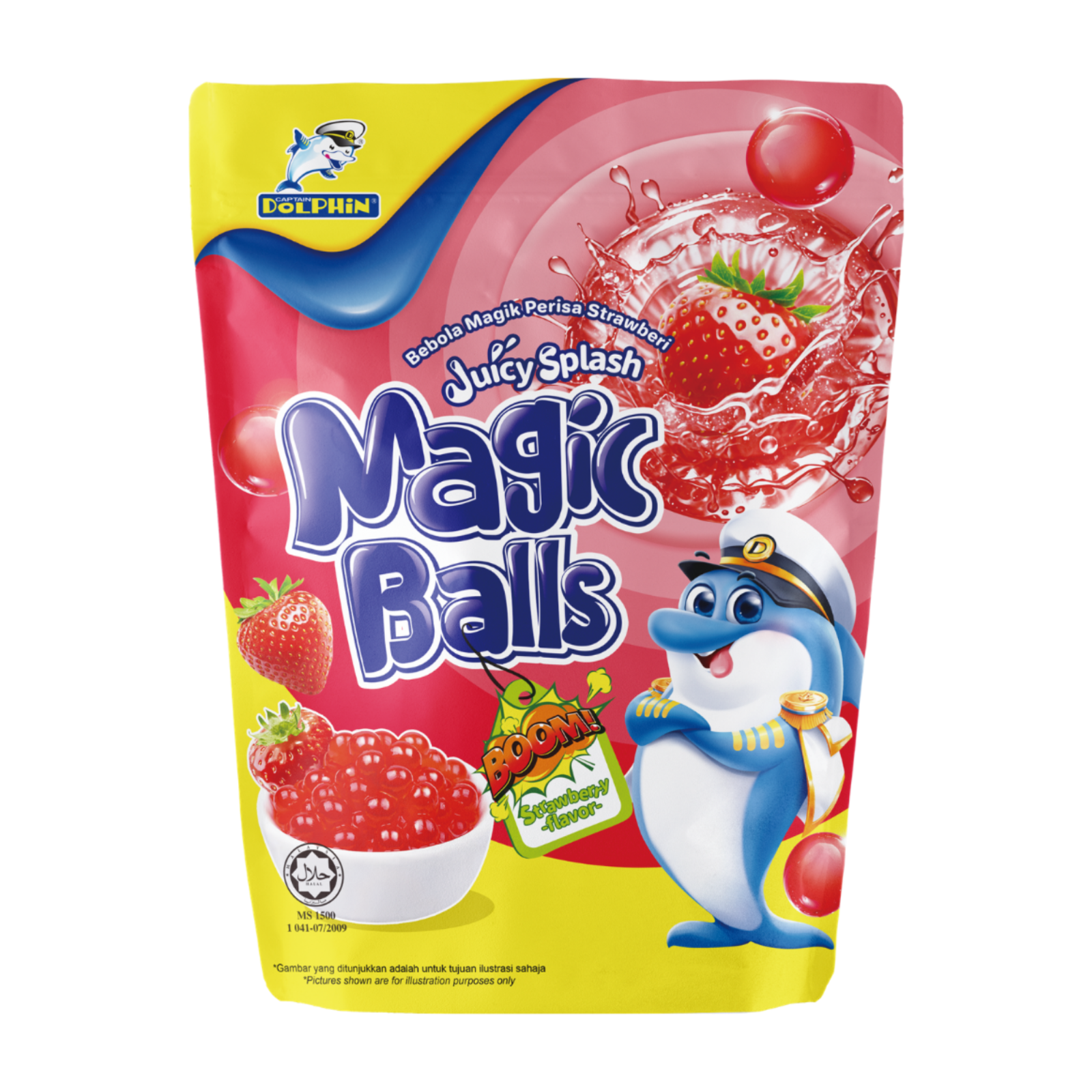 Dolphin Magic Balls Strawberry 600g