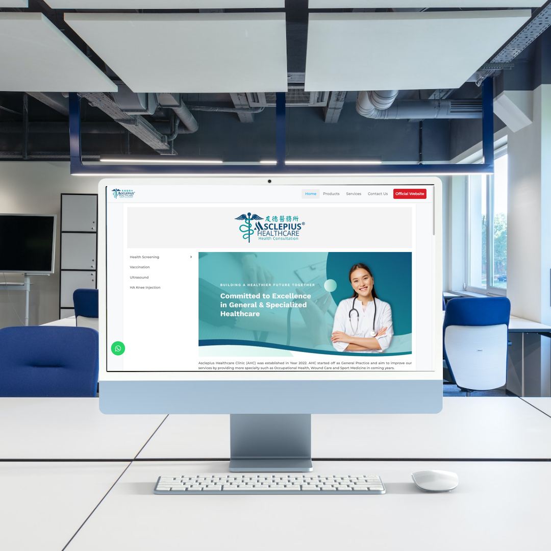 ASCLEPIUS HEALTHCARE SDN BHD Web Design | SEO | Digital Marketing | Johor