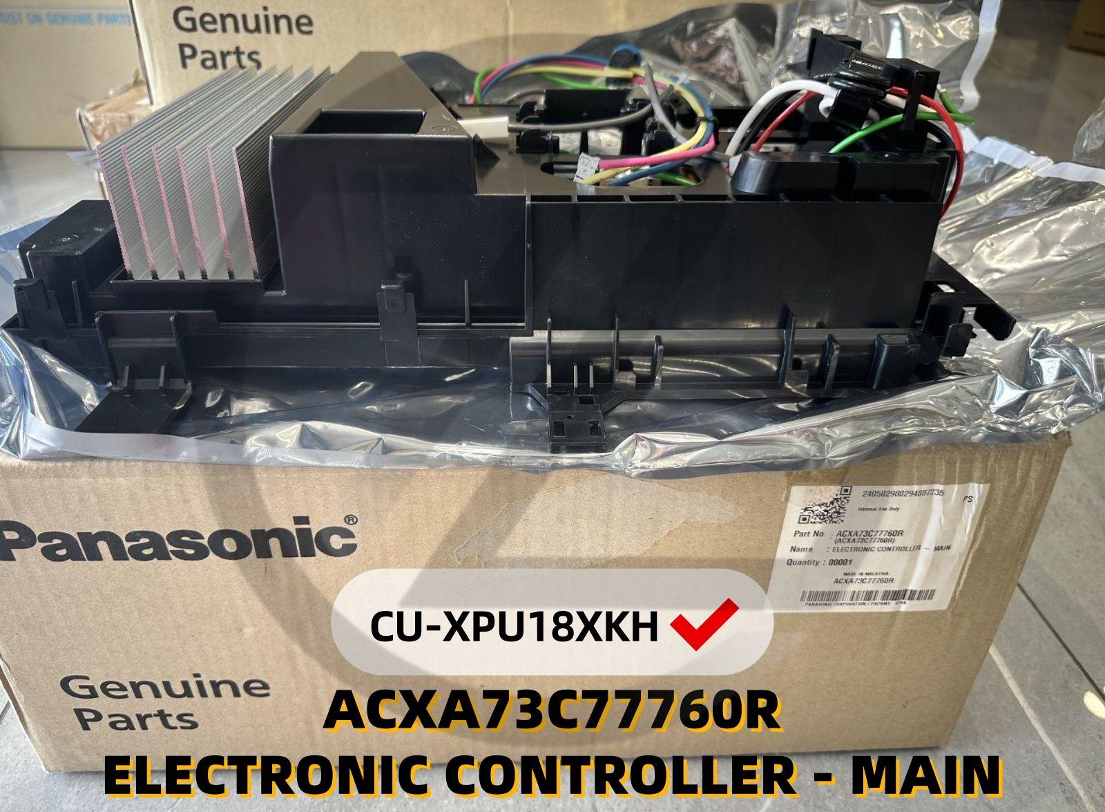 [ CU-XPU18XKH-1 ] 2.0 HP Panasonic Aircon Outdoor PCB ACXA73C77760R