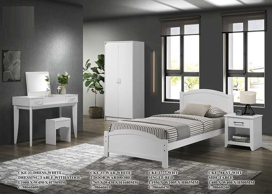 CKE 31-DRESSER+WD+3777 BED+ST(Wv)1899