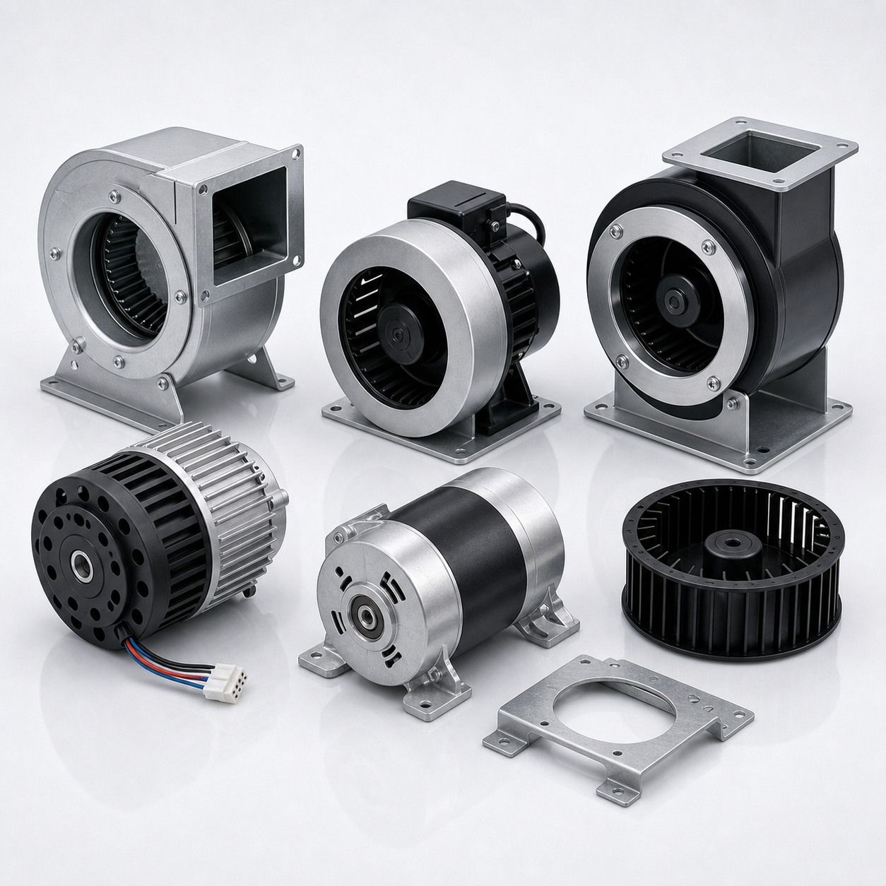 Fan motor units