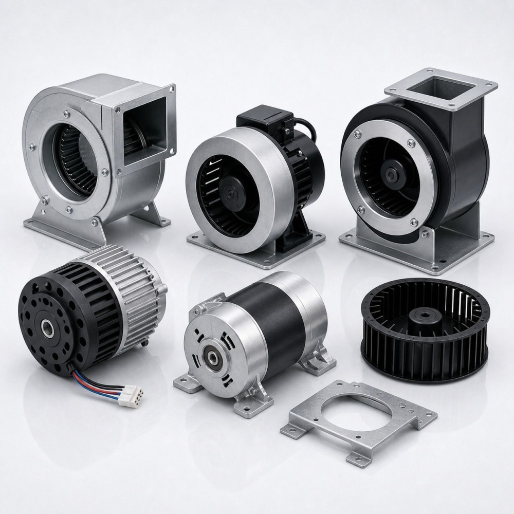 Fan motor units