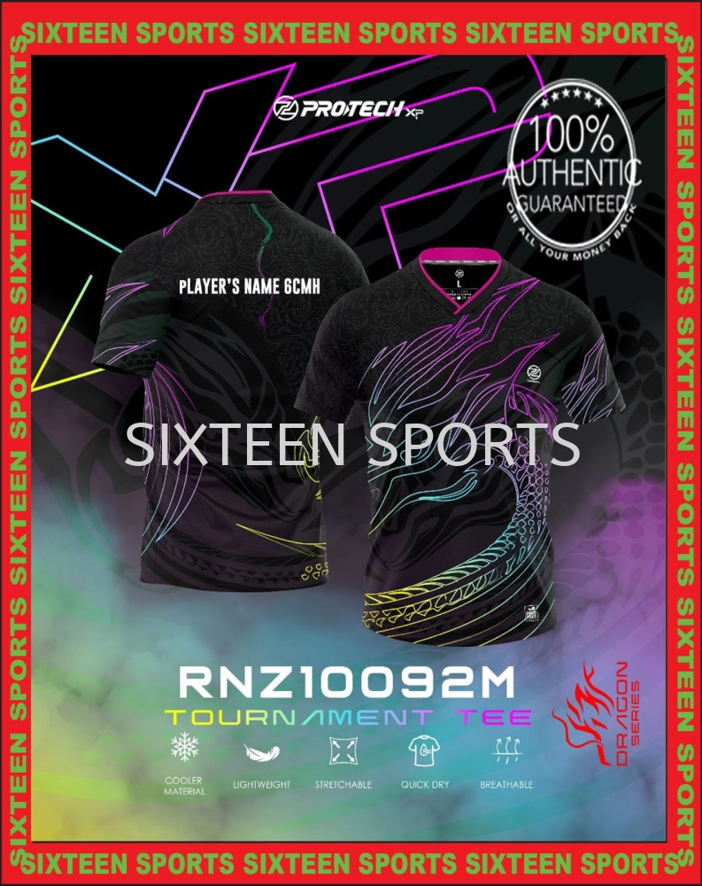 Protech RNZ10092M Dragon Tournament Tee (CPS Limited Edition)