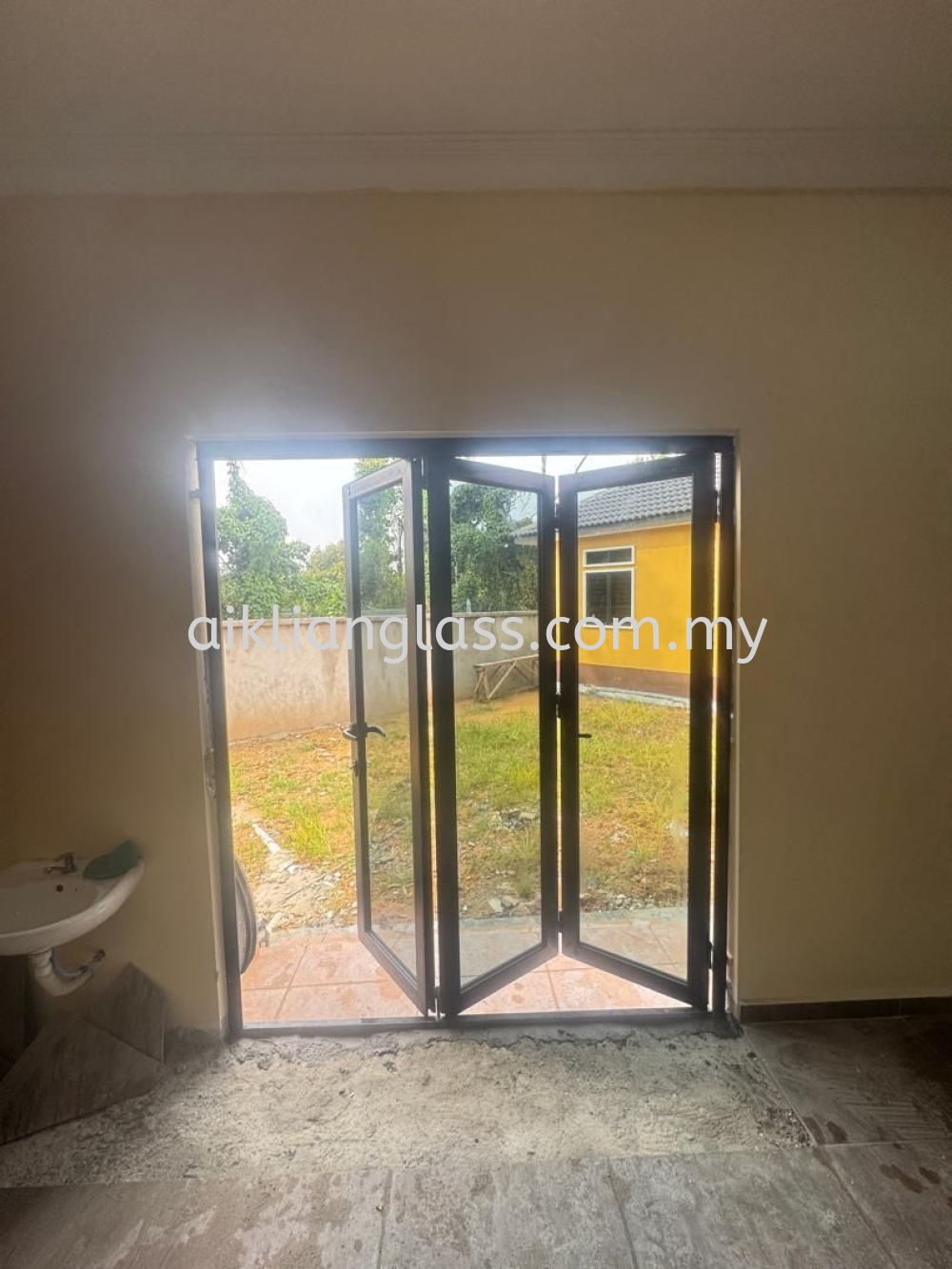 Space-Saving Folding Door for Home, Office & Commercial Use
