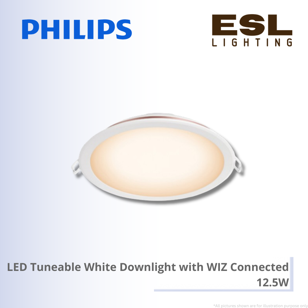 PHILIPS LED Tunable White Downlight with WIZ Connected - 12.5W