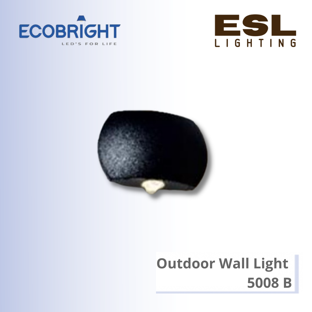 ECOBRIGHT Outdoor Wall Light 3W * 2 - 5008 B