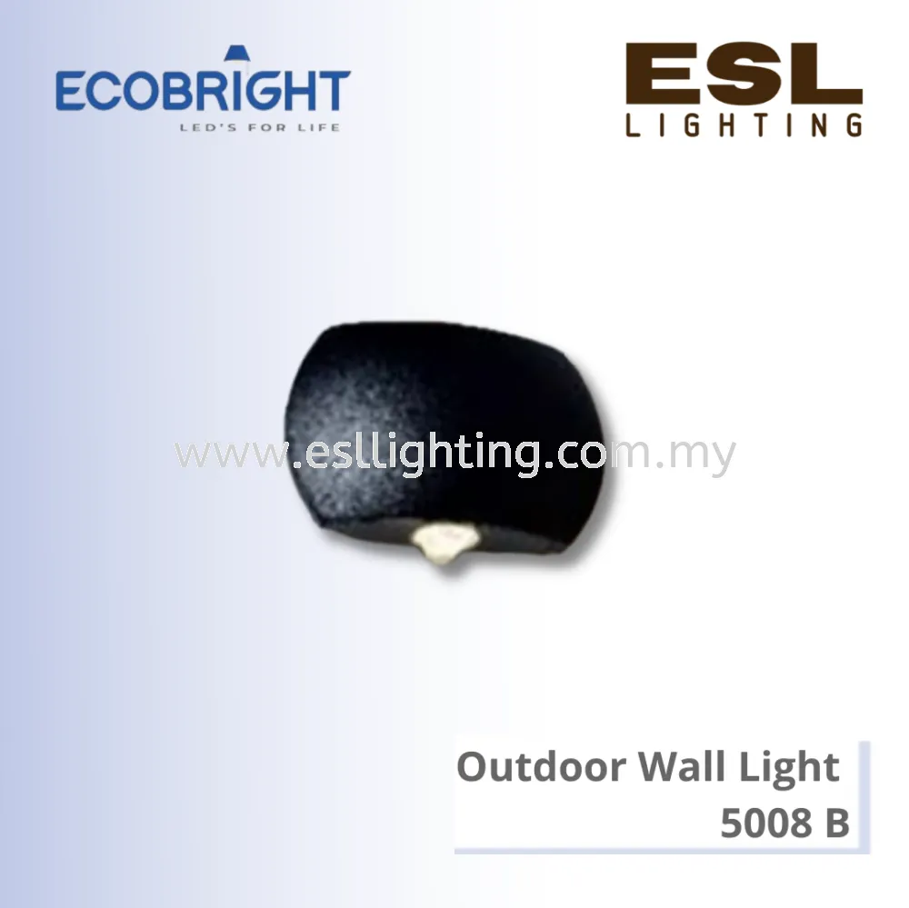 ECOBRIGHT Outdoor Wall Light 3W * 2 - 5008 B