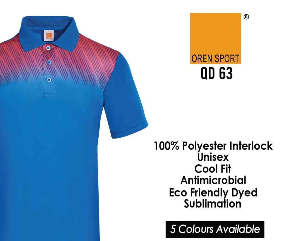 Dri-Fit Plain Polo Shirt - QD63