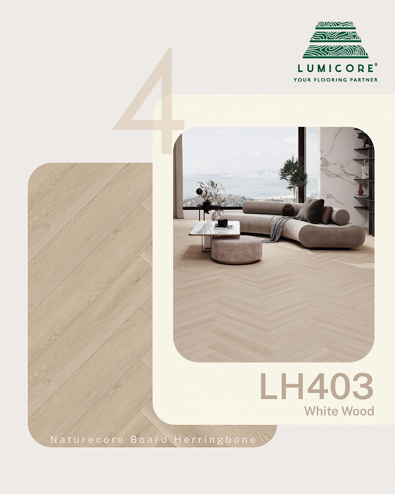 NatureCore Herringbone LHB403