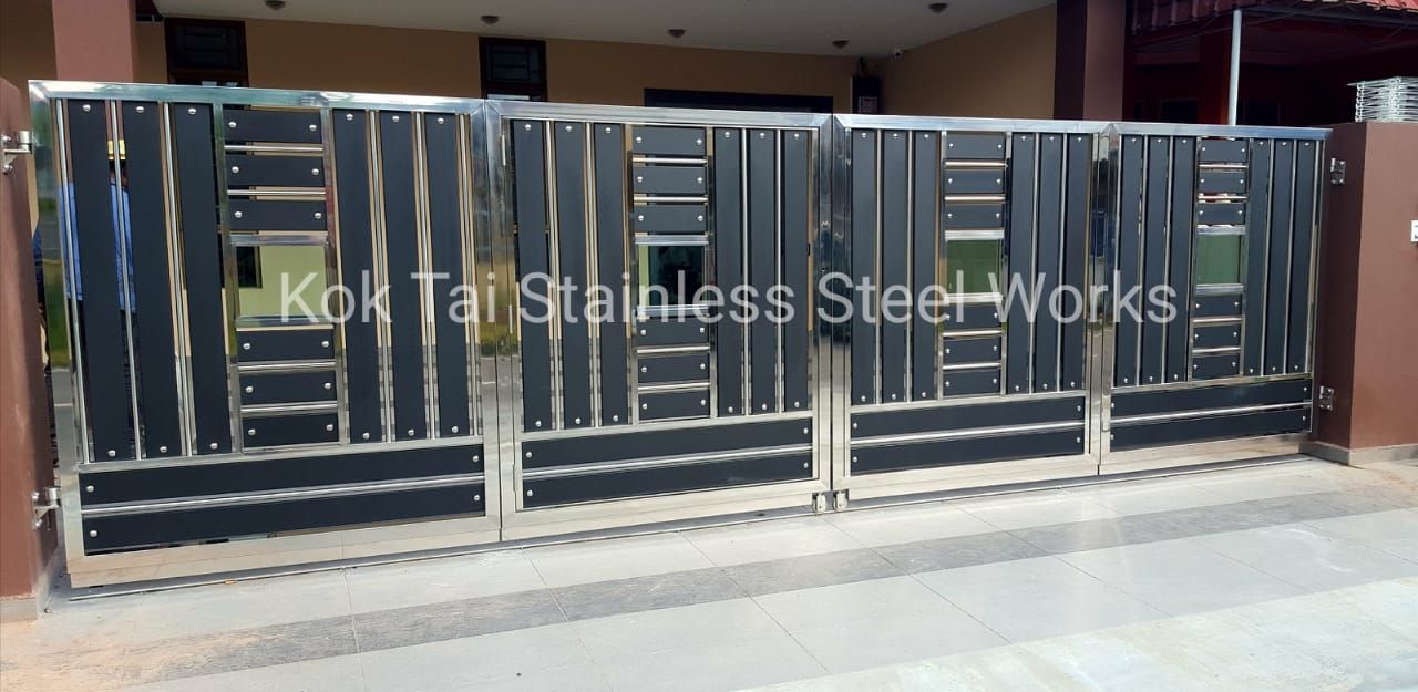 Kok Tai Stainless Steel 304 Plank Door Hyper Grade