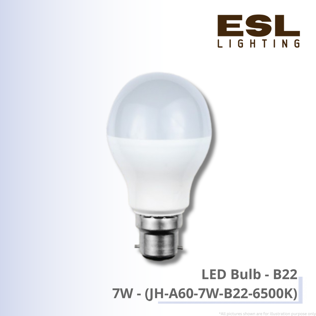 LED Bulb B22 7W - JH-A60-7W-B22-6500K