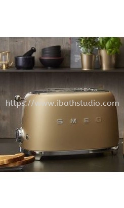 SMEG (SPECIAL EDITION MATT GOLD) 2 SLICES TOASTER (TSF01CHM) 