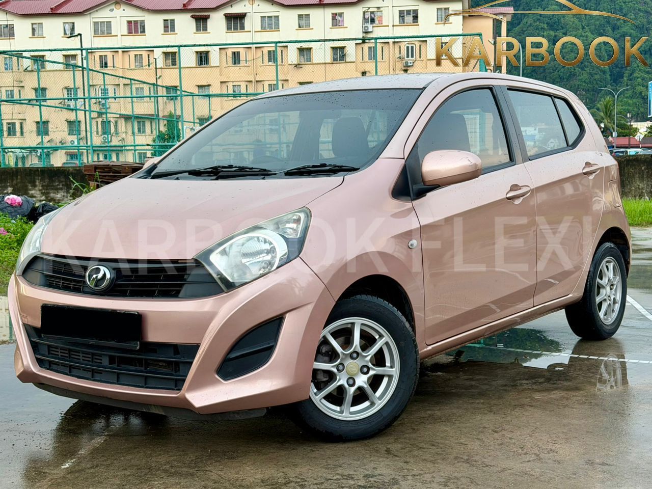 Perodua Axia 2015 1.0G (A) – Pink